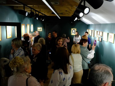 Wernisaż wystawy - PIĘKNO W PROSTOCIE 06.03.2026-DSCF7049.JPG